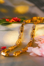 Load image into Gallery viewer, 1 Gram Gold Plated Dual-Tone Polygon with AD - Best Quality Chain for Men