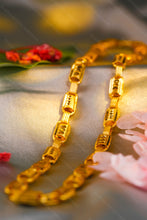Load image into Gallery viewer, 1 Gram Gold Plated Premium Finish Royal Indo Half Round Chain for Men