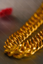 Load image into Gallery viewer, 1 Gram Gold Plated Premium Finish Classic Cuban Chain for Men