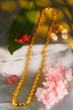 Load image into Gallery viewer, 1 Gram Gold Plated Premium Shine & Finish Rope with Indo Chain for Men