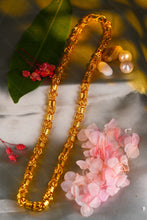 Load image into Gallery viewer, 1 Gram Gold Plated Ring Small Leaf Royal Chain for Men