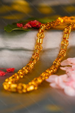 Load image into Gallery viewer, 1 Gram Gold Plated Ring Small Leaf Royal Chain for Men