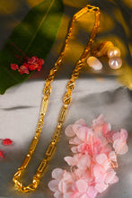 Load image into Gallery viewer, 1 Gram Gold Plated Premium Twisted Cobra Designer Chain for Men