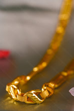 Load image into Gallery viewer, 1 Gram Gold Plated Premium Twisted Cobra Designer Chain for Men