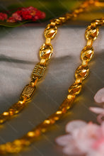 Load image into Gallery viewer, 1 Gram Gold Forming Designer Textured Link Chain for Men