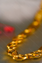 Load image into Gallery viewer, 1 Gram Gold Forming Designer Textured Link Chain for Men