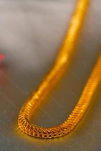 Load image into Gallery viewer, 1 Gram Gold Plated Stylish Snake Link Superior Quality Chain For Men