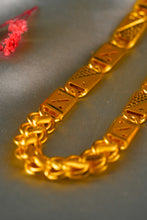 Load image into Gallery viewer, 1 Gram Gold Plated Premium Nawabi Koyli Shahi Chain for Men