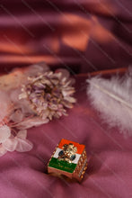 Load image into Gallery viewer, 1 Gram Gold Plated Ashoka Emblem Tricolor Ring for Men