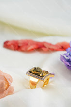 Load image into Gallery viewer, 1 Gram Gold Plated Ashoka Pillar Superior Quality Unique Design Ring For Men