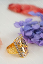 Load image into Gallery viewer, 1 Gram Gold Plated Jaguar Superior Quality Unique Design Ring For Men