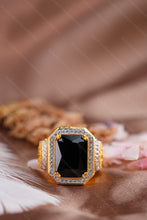 Load image into Gallery viewer, 1 Gram Gold Plated Imperial Splendor Ring with Diamond Accents Ring for Men