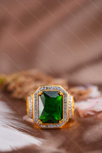 Load image into Gallery viewer, 1 Gram Gold Plated Imperial Splendor Ring with Diamond Accents Ring for Men