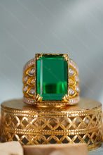 Load image into Gallery viewer, 1 Gram Gold Plated Golden Glory Ring with Accents for Men