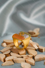 Load image into Gallery viewer, 1 Gram Gold Plated Indian Flag Tricolor High-Quality Ring for Men