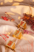 Load image into Gallery viewer, 1 Gram Gold Plated Symbolic Rectangular Ring with Diamond Accents for Men