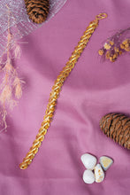 Load image into Gallery viewer, 1 Gram Gold Plated Premium Koyli Designer Bracelet for Men
