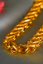 Load image into Gallery viewer, 1 Gram Gold Plated Premium Koyali Lotus Traditional Chain for Men
